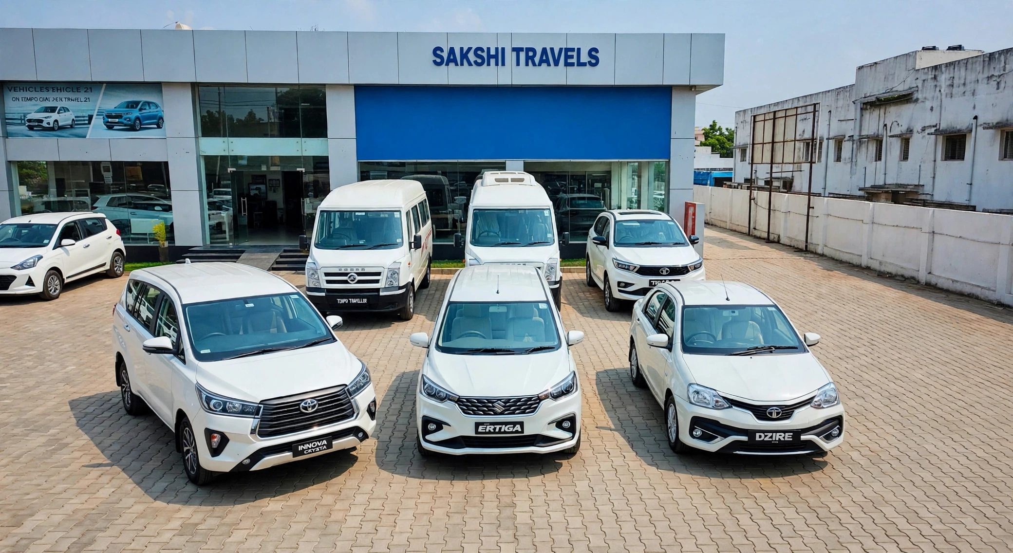 Sakshi Travels Fleet